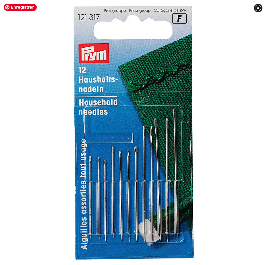 Aiguilles à coudre extra fines PRYM