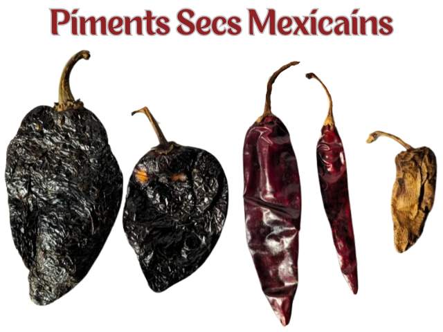 Piments Secs Mexicains