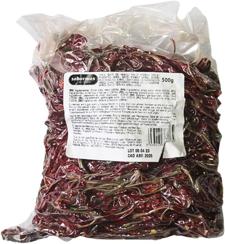 Chile de Arbol piment Mexicain