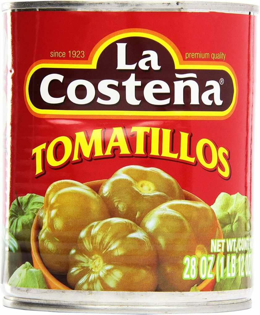 Tomates Vertes marque La Costeña