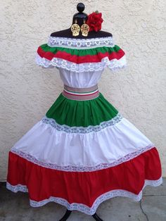 Faire jupe mexicaine